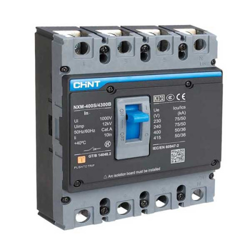MCCB Chint NXM-400S/4300 320A 50kA 4P